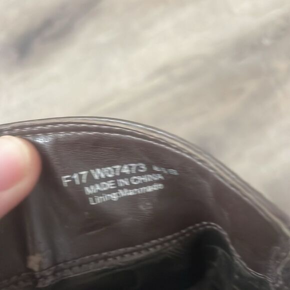 Cole Haan Imogene Brown Quilted Riding Boots Tall 8.5 - Picture 8 of 8